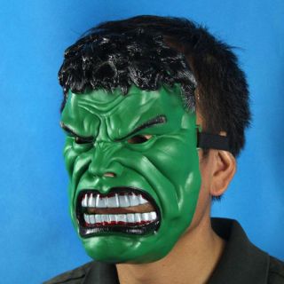 INCREDIBLE HULK FULL FACE RUBBER MASK HALLOWEEN PARTY CUSTOME TERROR 