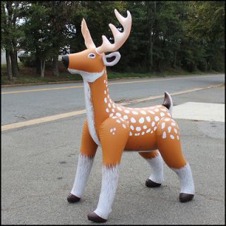 Inflatable 74 Realistic Deer Reindeer Christmas Decor Display Blow Up 