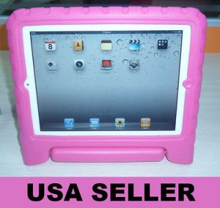 iPad Case for Children Foam Rubber w/ Handle, Stand & Screen protector 