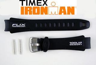 Timex Ironman 18mm GENUINE watch band T5E231 5E231 T5E241 T5E251 BLACK 