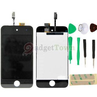 LCD Screen Touch Digitizer Glass Assembly + Tools for iPod Touch 4 4th 