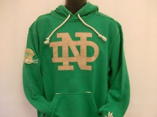 Notre Dame Fighting Irish NCAA Adidas Large Hoodie Sweatshirt