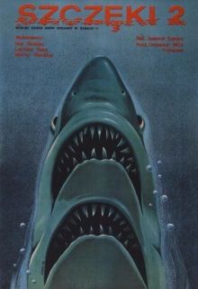 Jaws 2   ORIGINAL MOVIE POSTER   Polish 1SH 1980
