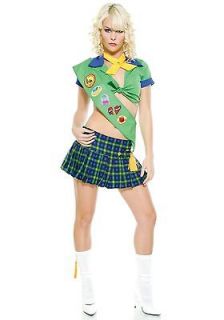 ForPlay 558540 5Pc Happy Camper Girl Scout Sexy Holiday Party Costume
