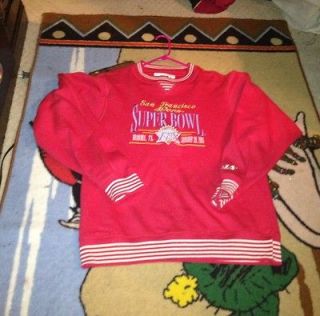 Nfl San Francisco 49ers Vintage 90s Logo Athletic NFL ProLine Sweater 