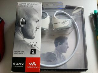 Sony NWZ W262 2GB Wearable Water Resistant  White