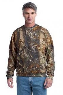 Russell Outdoors Realtree Camo Sweatshirt Crew Neck Camouflage M 3XL 