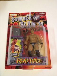 WWF Jakks MOC Road Rage Rock Dwayne Johnson wrestling figure wwe wcw 