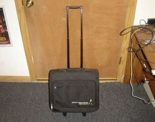 Johnnie Walker Keep Walking travel bag small suitcase tote handle 