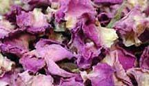Pink Rose Petals 1 ounce bulk dry herbs teas potpourri