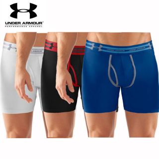 Under Armour Mens Charged Cotton 6 Boxer Jock