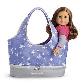 Retired American Girl 2 Doll Carrier BLUE STAR DOLL TOTE Bag For 