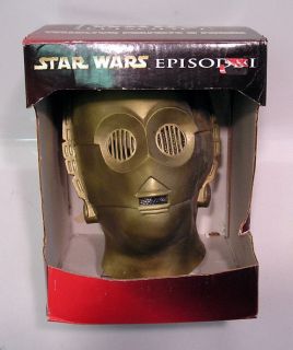 Star Wars C 3PO Droid Deluxe Helmet/Mask  Rubies Boxed (SWMASK09)