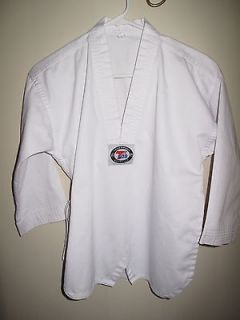 TAE KWON DO Martial Arts Hapkido white top size 1 Uniform Karate