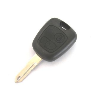 Remote blank Key case Shell 2 Buttons Fob for PEUGEOT 106 206 306 405 