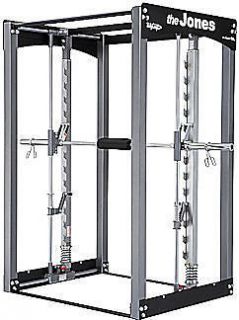 BODYCRAFT JONES Club Smith Machine Home Gym Fitness Power Rack Cage 