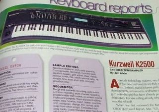 kurzweil keyboards in Electronic Keyboards