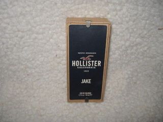 HOLLISTER JAKE 1.7OZ COLOGNE NEW IN BOX  100% AUTHENTIC