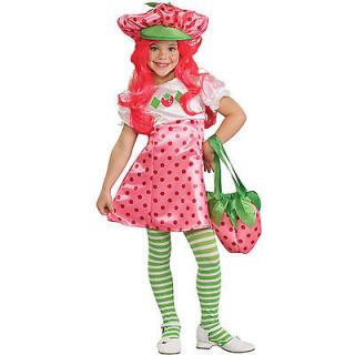 STRAWBERRY SHORTCAKE Deluxe Child COSTUME Small 4 6 New Girls Ages 3 4 