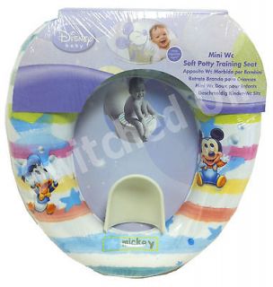   MICKEY MOUSE KIDS CHARACTER TOILET TRAINING SEAT   PADDED SEAT
