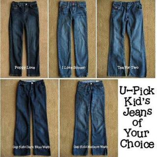 Gymboree & Gap Kids U Pick Jeans of Your Choice 12 years/12 SLIM 