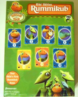 Jim Hensons Dinosaur Train Kids Edition Rummikub Game PBS Kids NIB