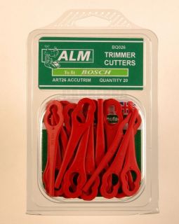 ALM Bosch Plastic Trimmer Blades ART26 Accutrim BQ026