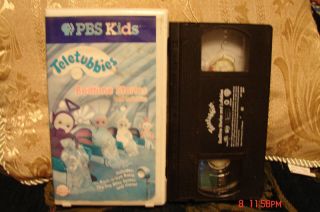 Teletubbies Bedtime Stories and Lullabies Vhs RARE HTF