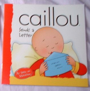Soft Covered Book. Caillou Sends a LetterNew