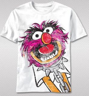NEW The Muppet Show Animal Face Vintage Faded Look Classic Show T 