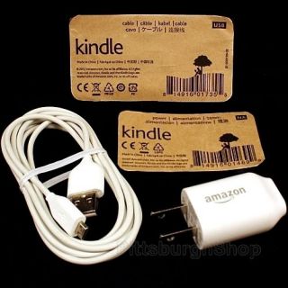 Genuine Official  Kindle Touch AC Power Adapter Wall Charger w 
