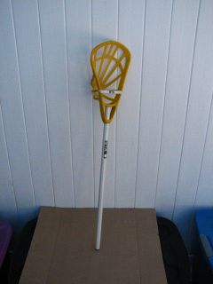 STX Vintage Lacrosse stick 36.5 Yellow STX Ball
