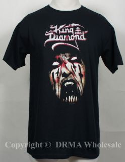 Authentic KING DIAMOND Puppet Master Face T Shirt M L XL Sister Of 