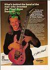 Kramer Guitars   1989 FLOYD ROSE Picture AD