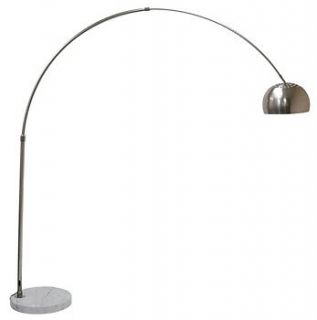 Arco Style Lamp with white Round Base Modern Lamp New