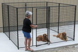 Newly listed Large Dog Kennels,Cage ,Fencing,Outdo​or,Runs,10x10x 