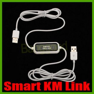   PC TO PC Keyboard Mouse KM KVM Data Link Cable Easy Transfer Share