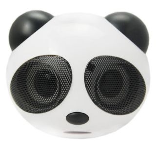 Remote Control Panda  SD Card Laptop Player Speaker