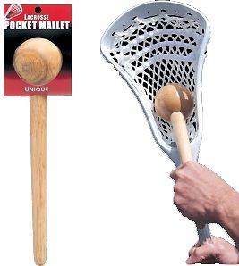 Unique Sports Lacrosse Stick Head Wood Pocket Mallet Pounder