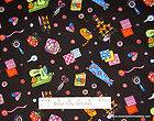 Quilting Treasures Kids Can Quilt Pin Cusion Sew Machine Motif Cotton 