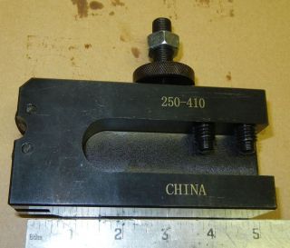QUICK CHANGE LATHE KNURLING TOOL HOLDER #10 400 SERIES CA SIZE