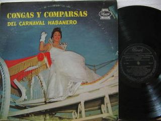 CARNAVAL HABANERO latin america LP CONGAS Y COMPARSAS PANART