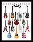 Guitar Heaven Poster Fender Gibson Kramer Epiphone 16x20inch40cmx50cm
