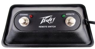 Peavey 6505 two button stereo footswitch 1/4 plug 5150