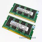   1GB 2x512MB PC2700 DDR333 200pin Sodimm 200pin Laptop Memory Upgrade
