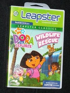 Leapster 2 Leapfrog Nick Jr. Dora the Explorer Age 4 6 Cartridge 