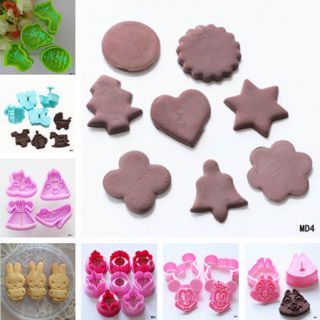   MOULD Jelly Craft Paste Cookie Cutter Decoration 23 Set for Choose