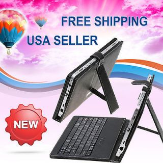 New 7 10 10.2 USB 2.0 Leather Keyboard Case for Android ePad aPad 