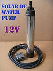 Solar DC Submersible Water Pump STOCK IN CANADA pond river well 12V 