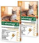   MONTH Advantage II Flea Control Medium Cat (for Cats 5 9 lbs.) ORANGE